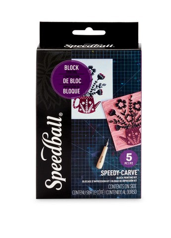 Speedball 5pc Block Printing Kit